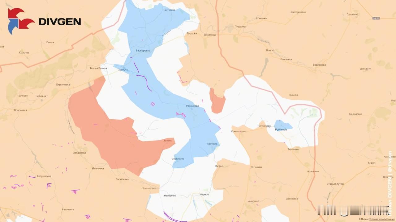 沃尔昌斯克东部包围圈，“北方”集团军已控制哈尔科夫州的布佐沃和希日尼亚科沃。
