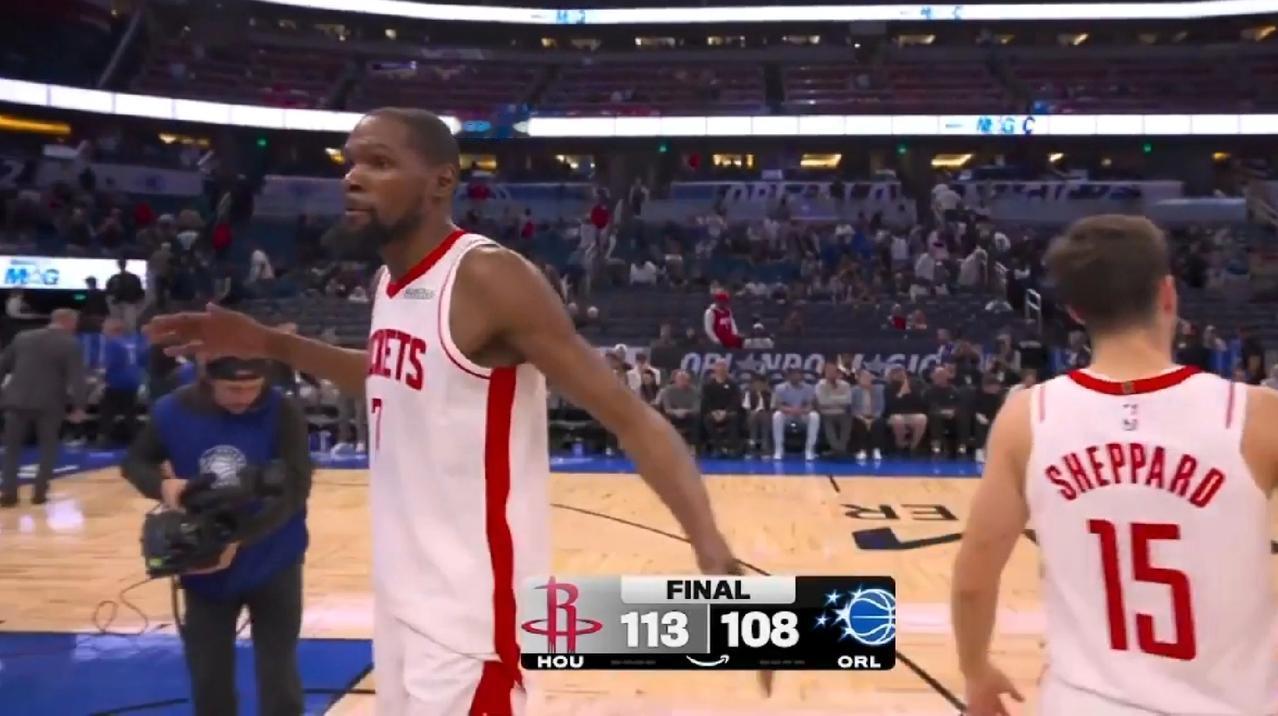 15分逆转！火箭队赢得有实力！今天客场挑战魔术队，半场输10分，下半场，乌度卡改