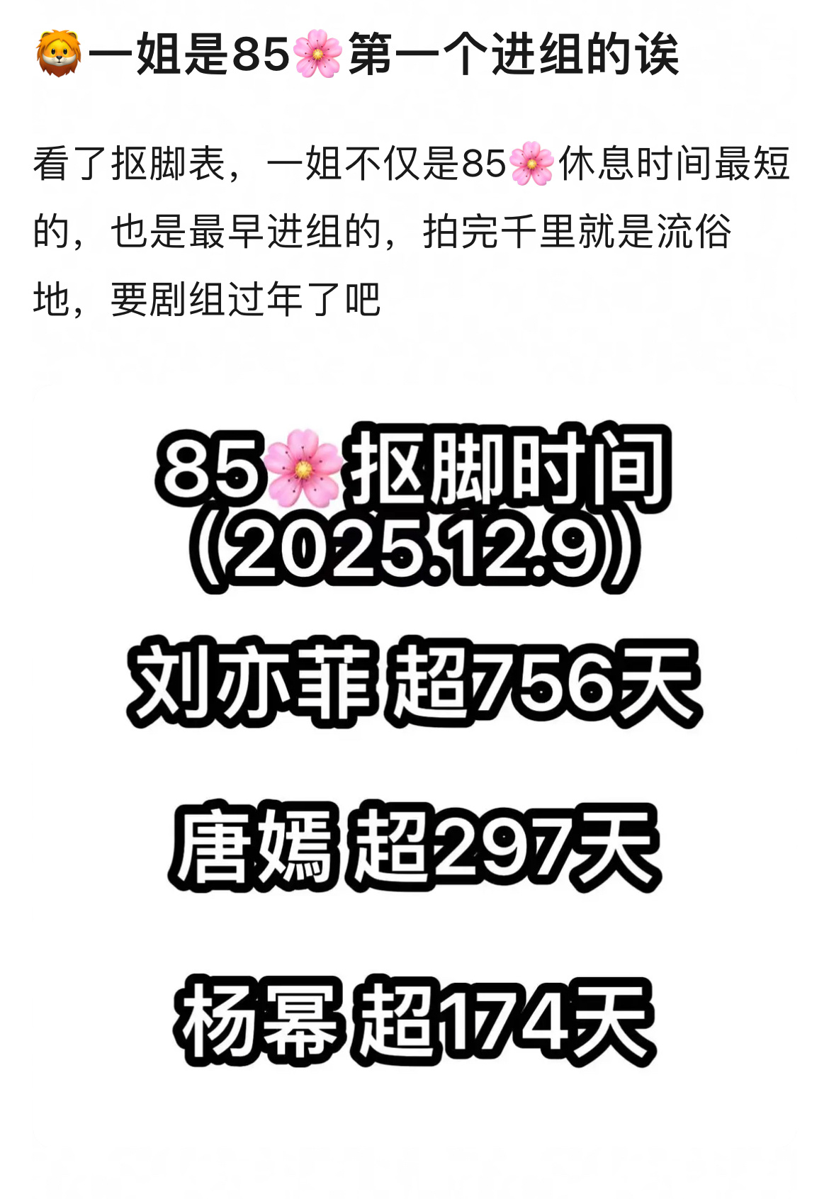 侧面证明刘诗诗扛剧，受业内认可