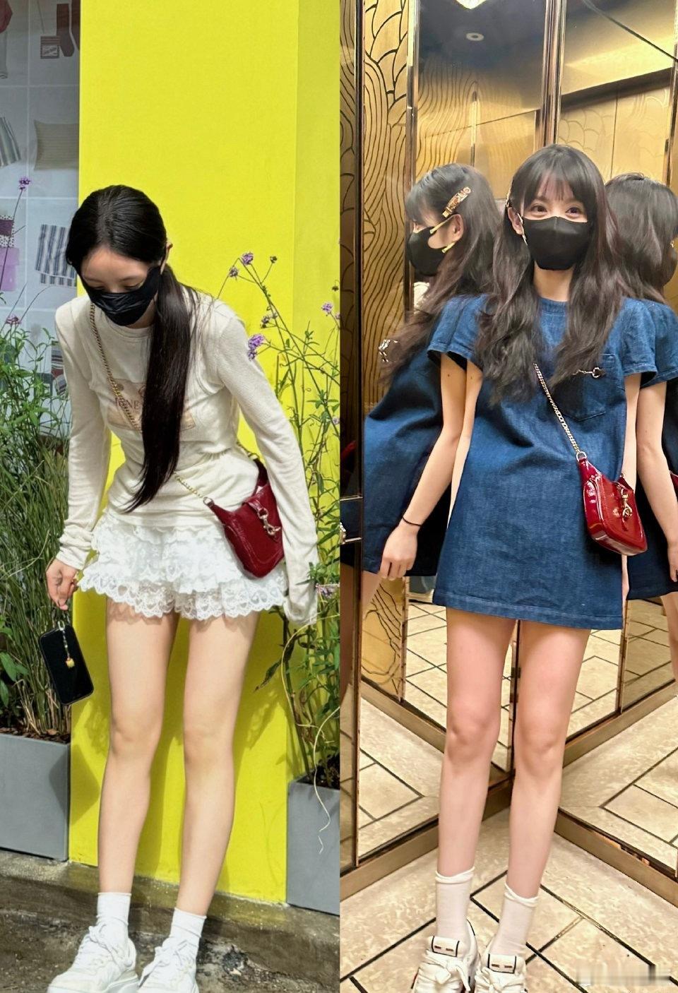 田曦薇的腿都如此完美[捂嘴哭] ​​​