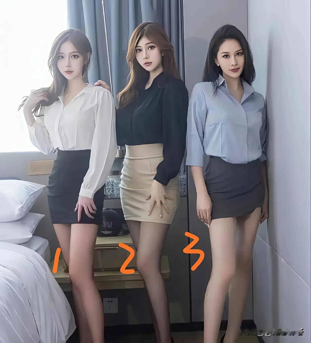 如果她们三人同时和你相亲，你会选哪个？实话实说！