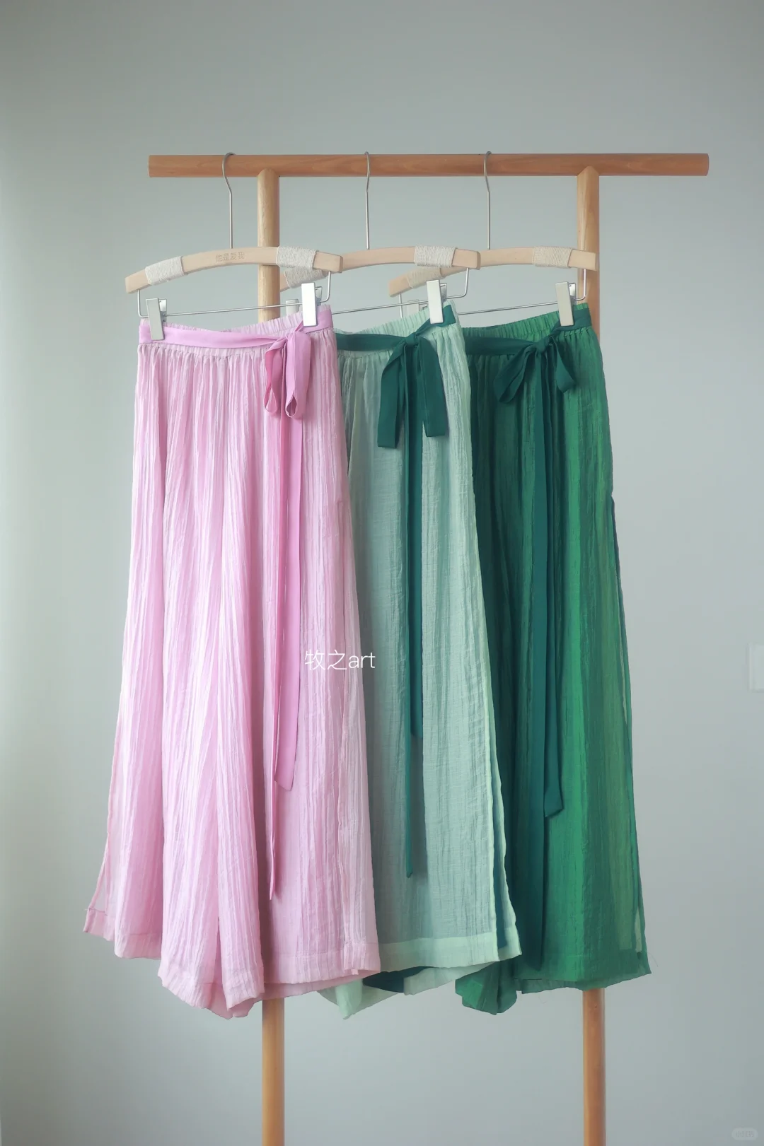 三色阔腿裤｜凉爽百搭