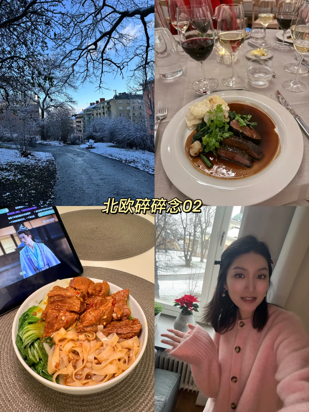 🇸🇪北欧碎碎念｜下雪的斯京有点儿漂亮⛄️02