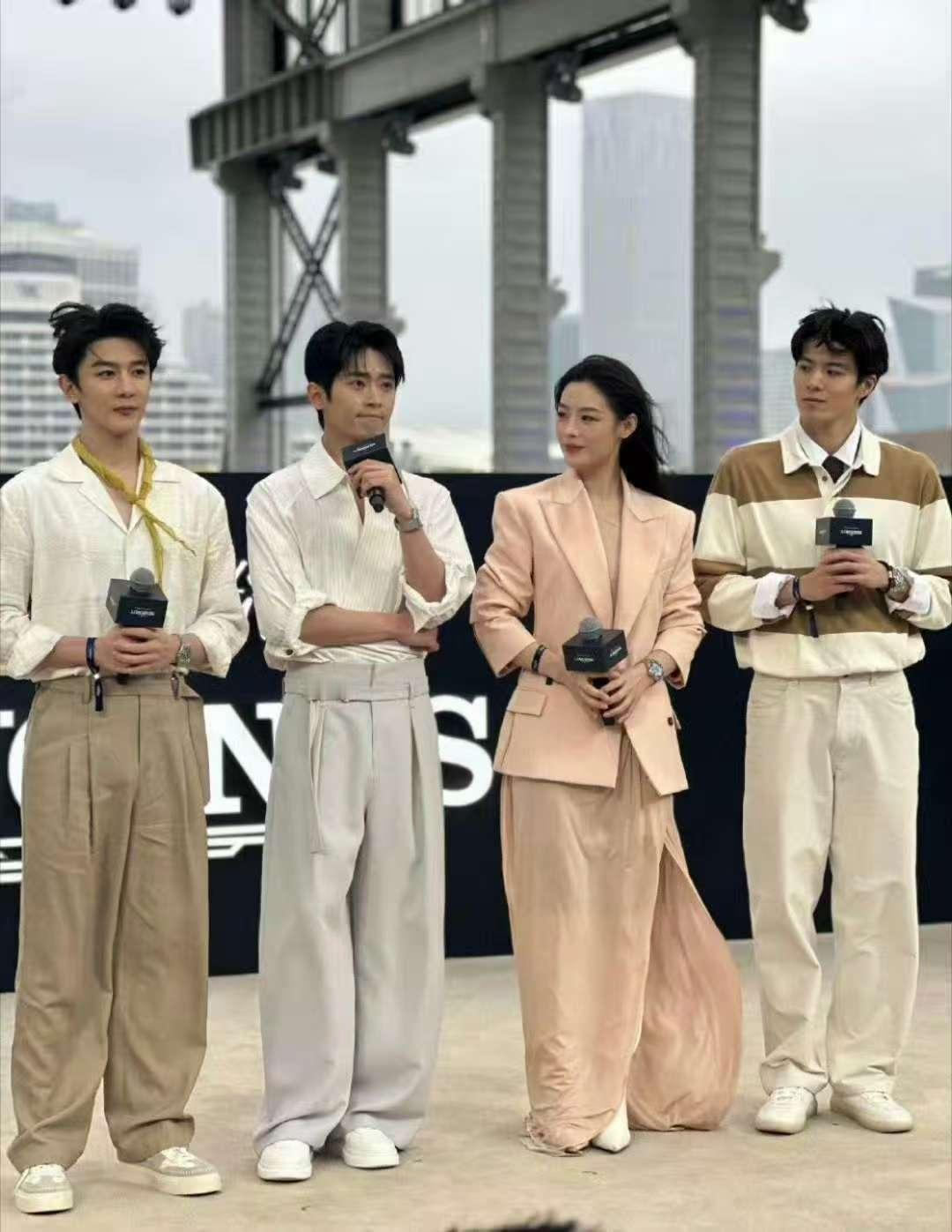 丞磊陈丽君夏之光上海活动路透丞磊 陈丽君 夏之光今日上海线下品牌活动路透上海浪琴