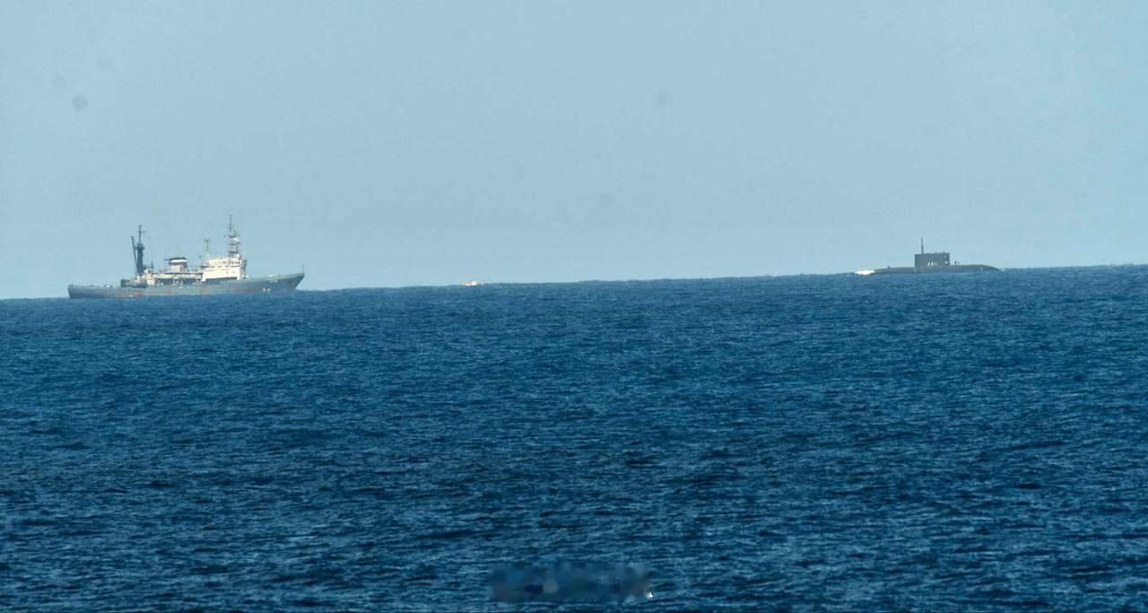 然后呢？北约：一艘意大利军舰在地中海海域发现了俄罗斯潜艇“克拉斯诺达尔”。海外新