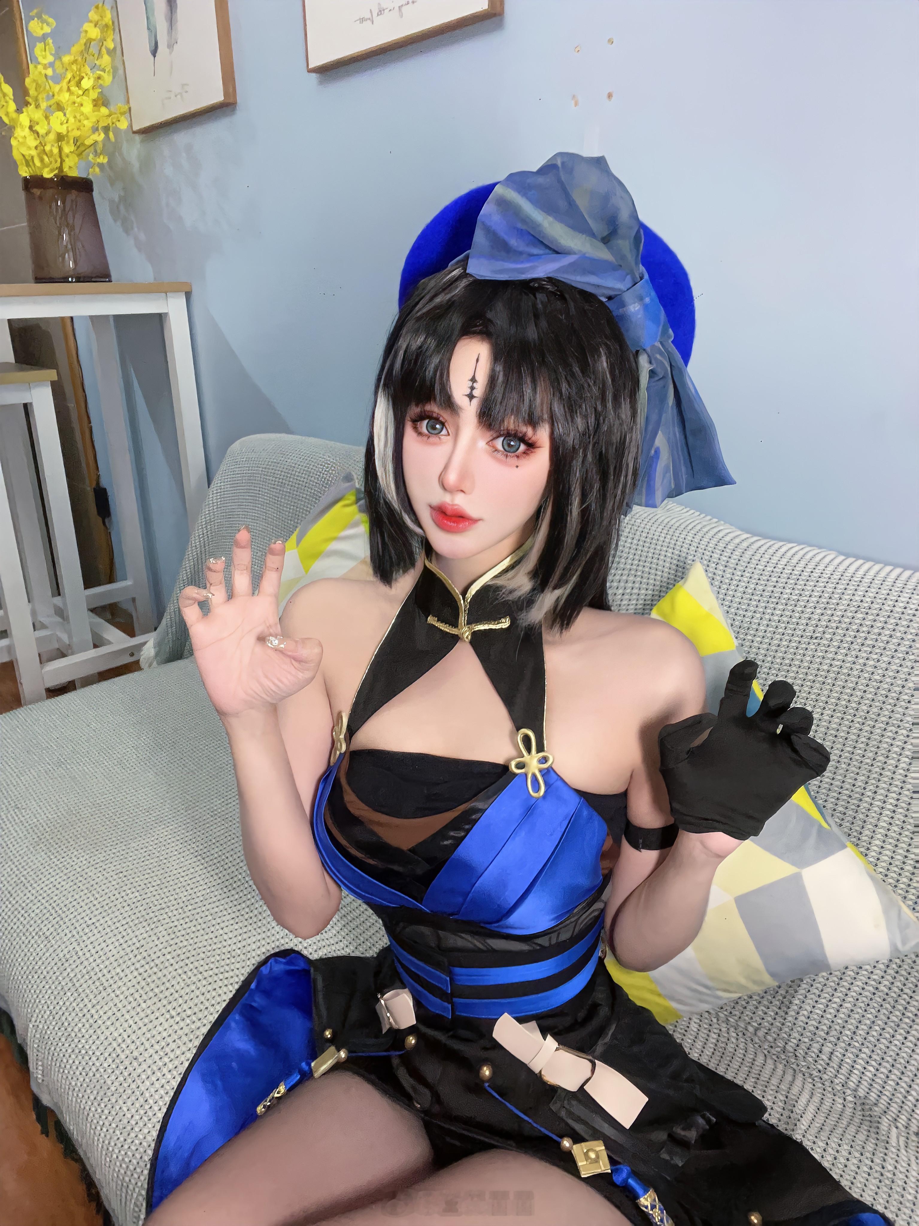 苗苗出息了，都cos上鸣潮了！#鸣潮#  ​​​