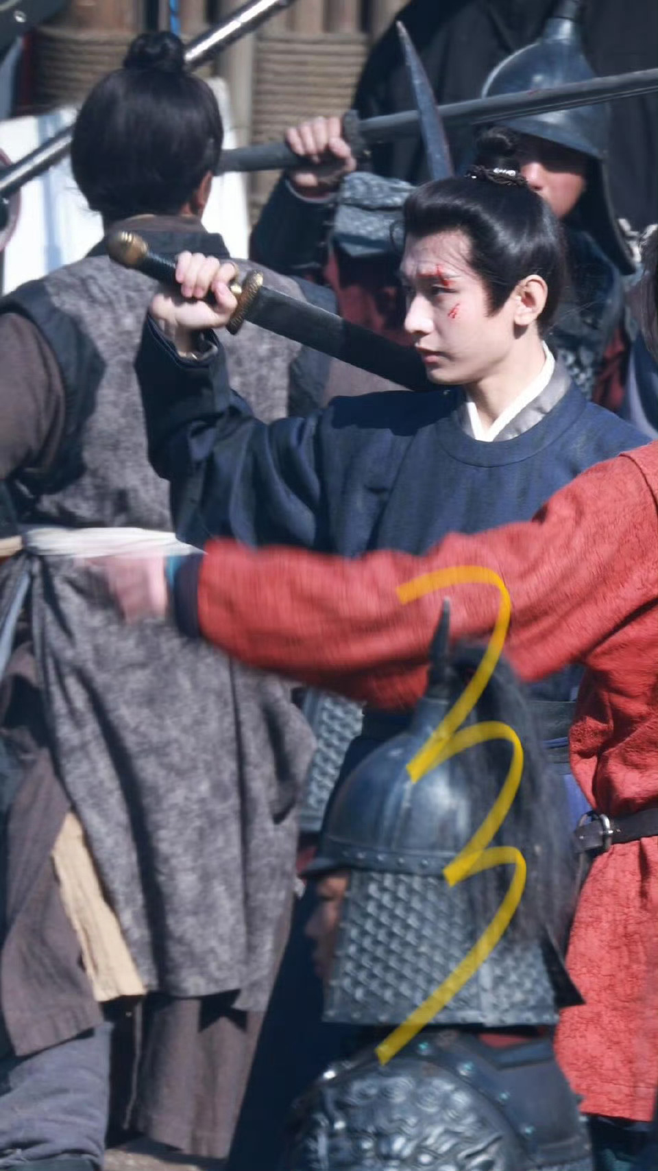 成毅在《两京十五日》的路透！