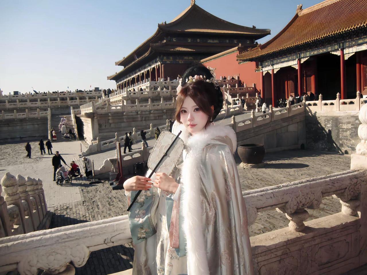 袅娜少女羞 岁月无忧愁