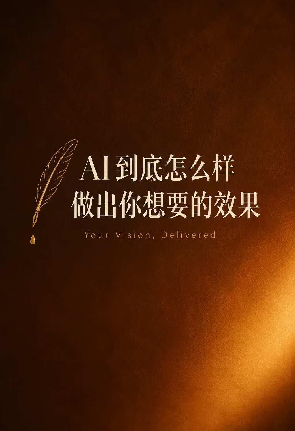 AI到底怎么样做出你想要的效果？
AI到底怎么样做出你想要的效果？90%的人第一