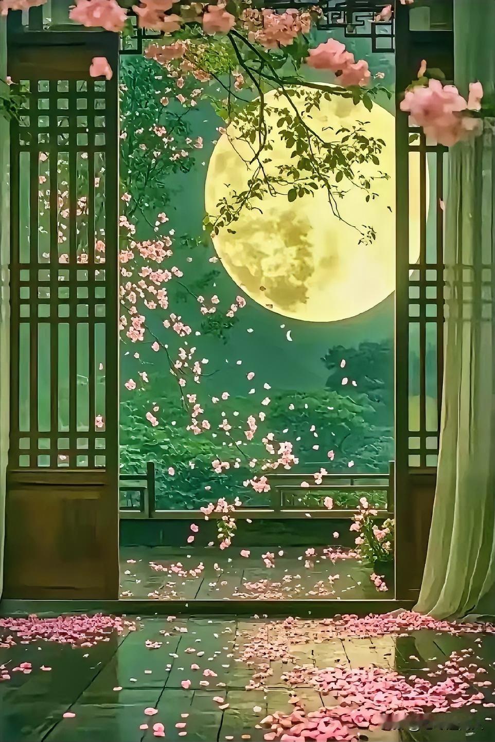 【上联】三春花月夜
【上联】一梦情深深几许
【下联】[灵光一闪][灵光一闪][灵