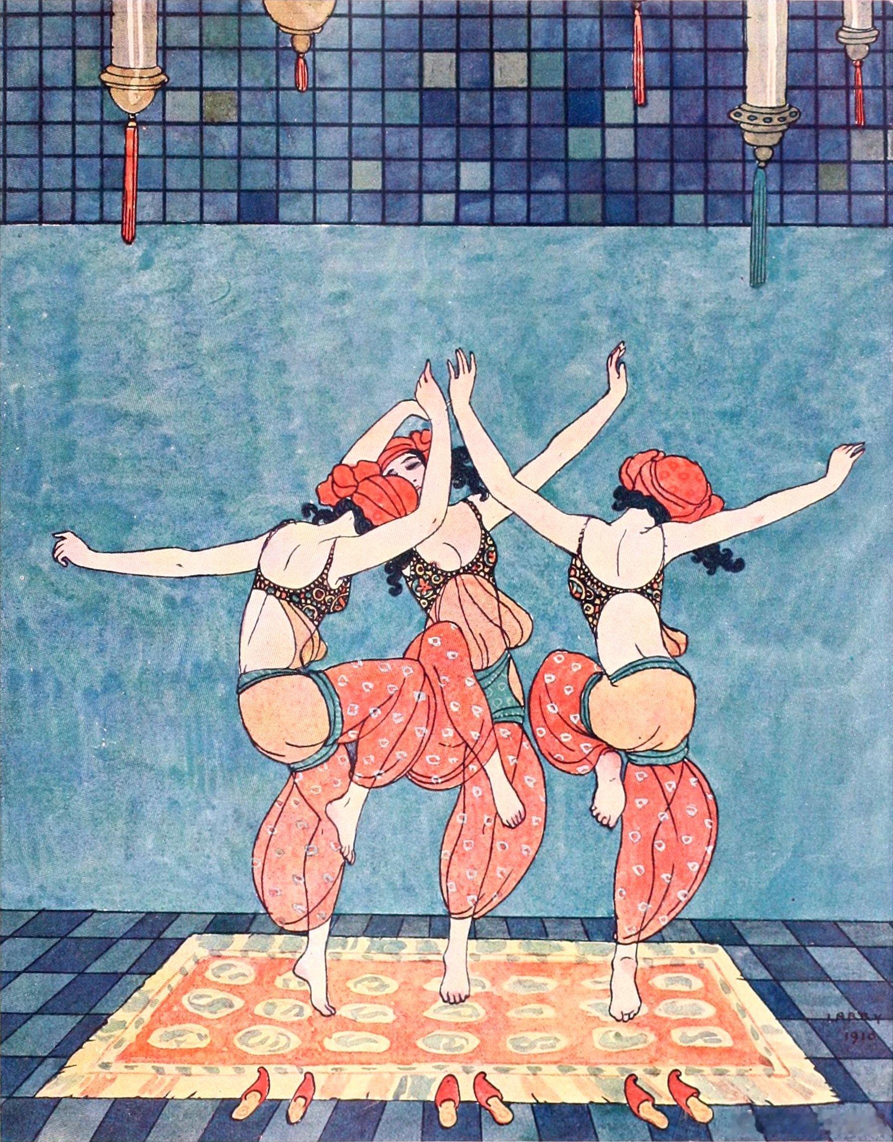 西洋历史文化鱼缸历史知识 法国著名插画家乔治·巴比尔（George Barbie