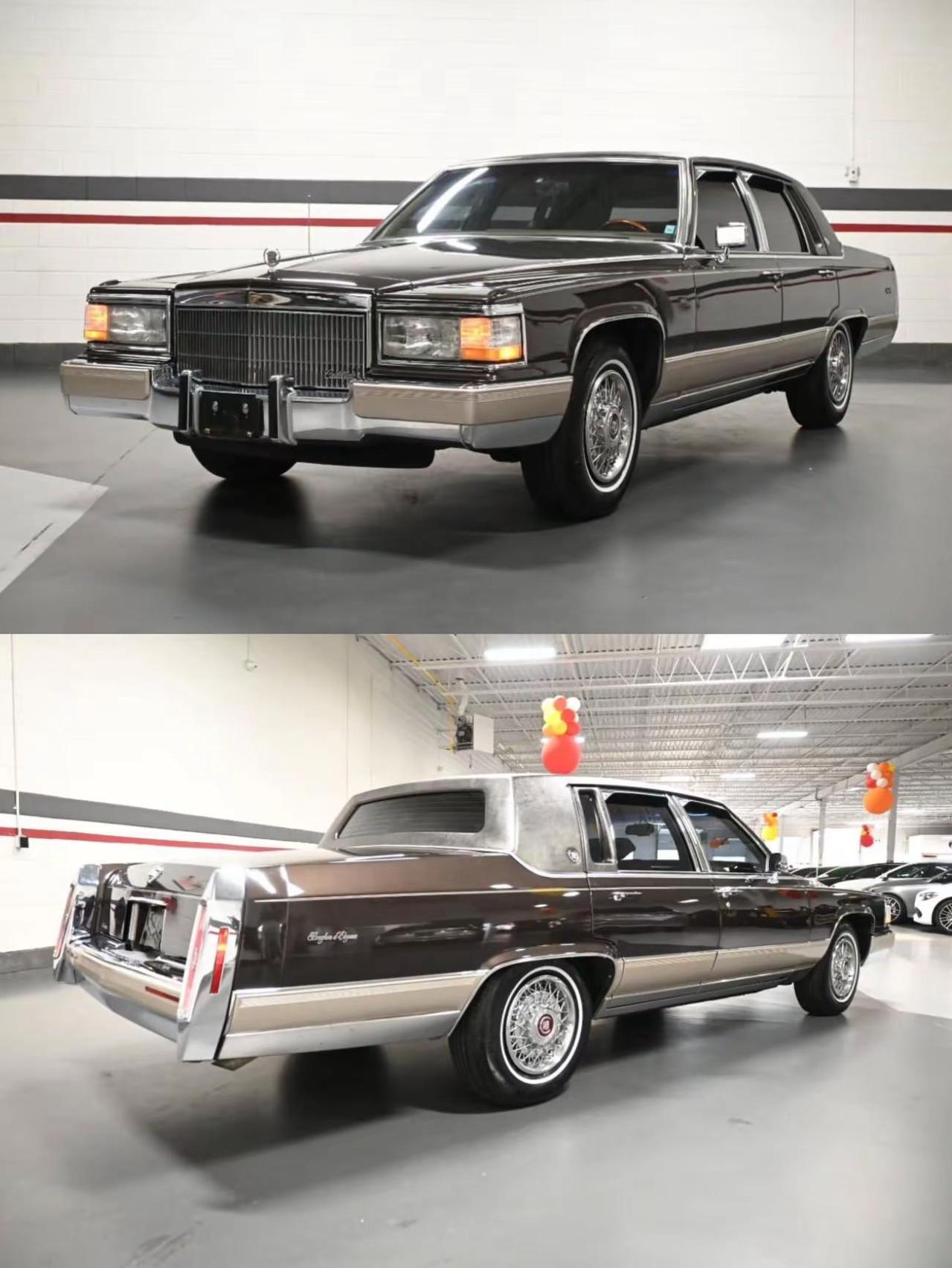 Brougham d’Elegance.1991年，正值美系豪华轿车发展的黄金末