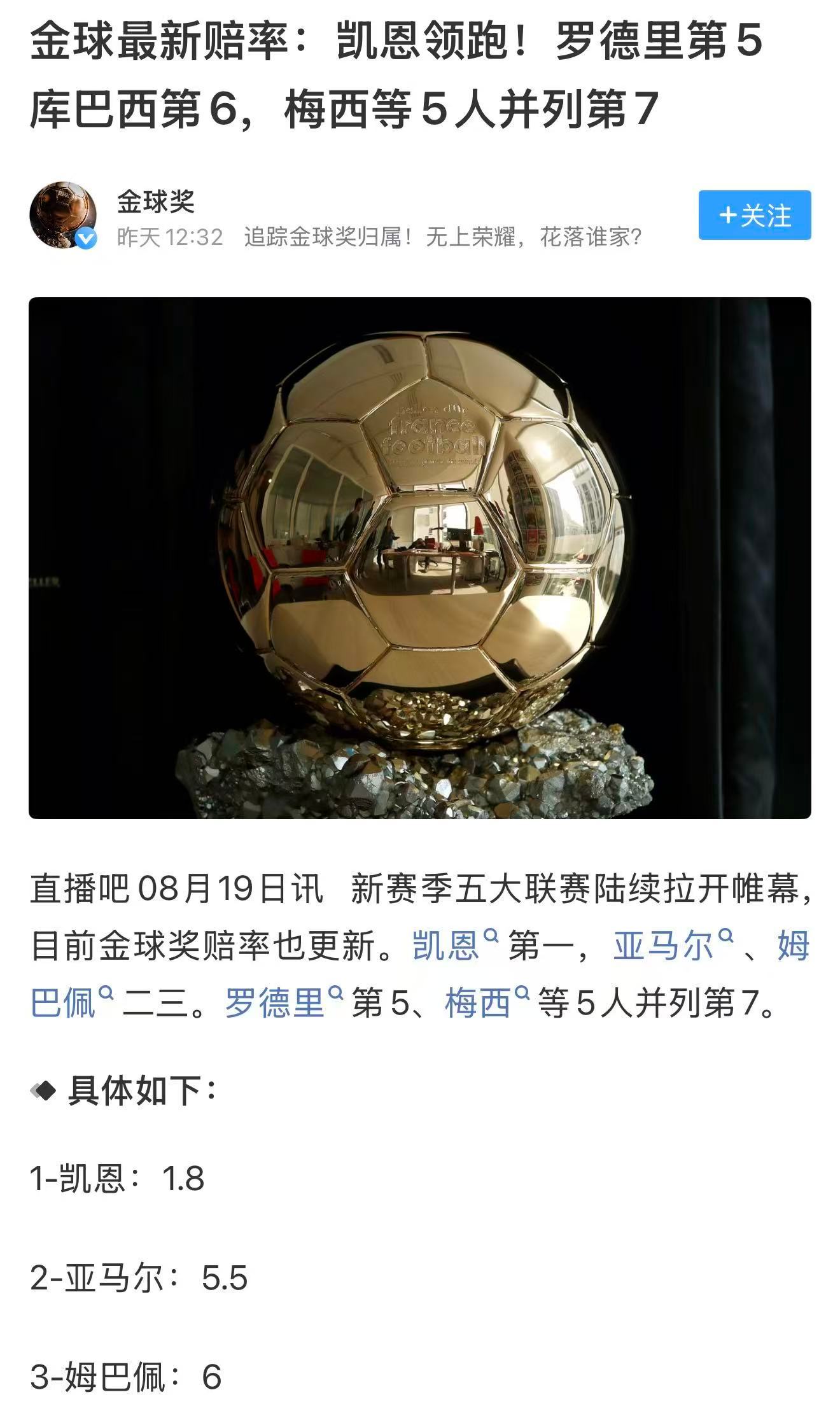 欧冠缺乏决定性发挥，世界杯也未进决赛，仅有的联赛冠军含金量如何，懂的都懂。。。换