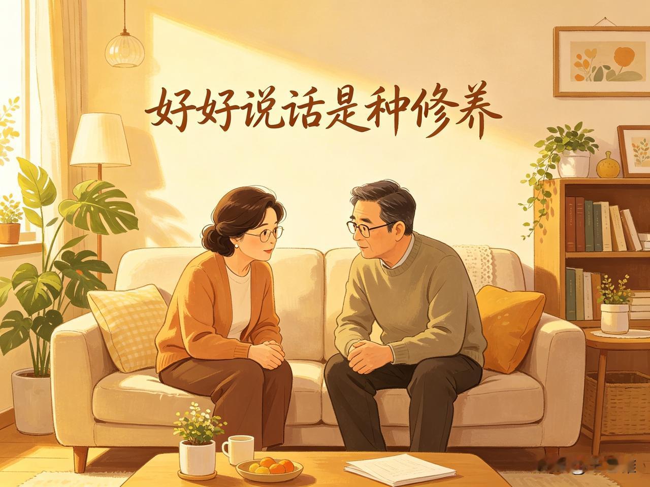 好好说话。

我发现能“好好说话”真的是种能力，能“好好说话”真的不是谁都能拥有
