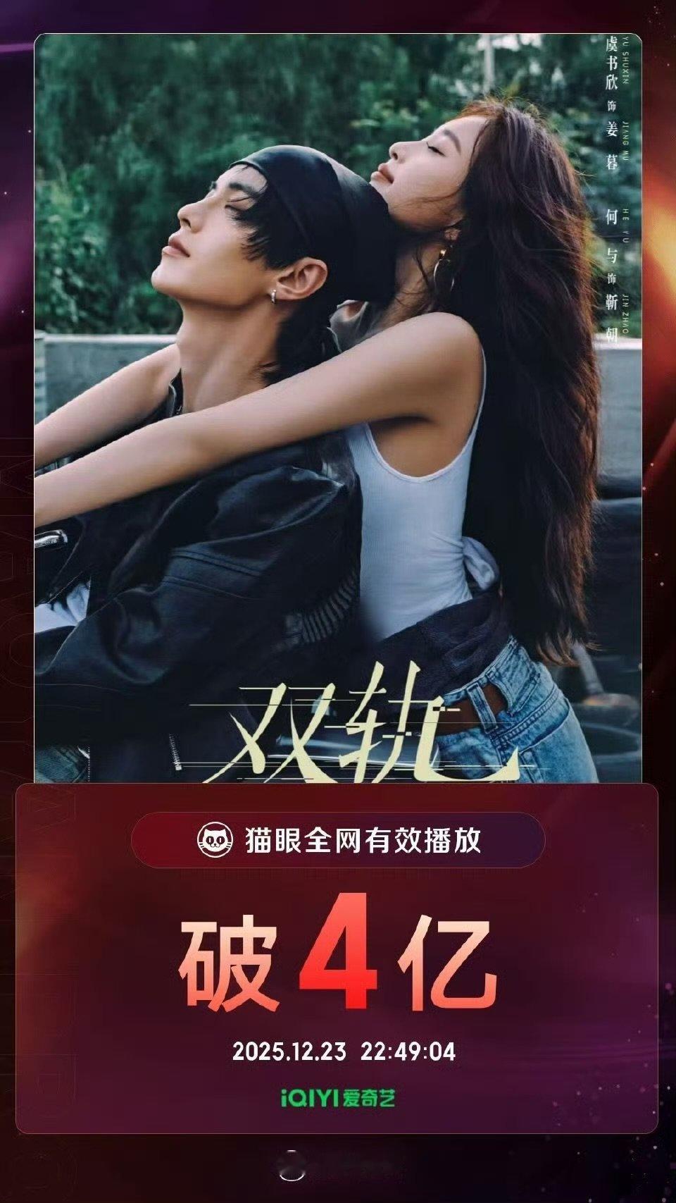 双轨有效播放破4亿双轨有效播放破4亿 