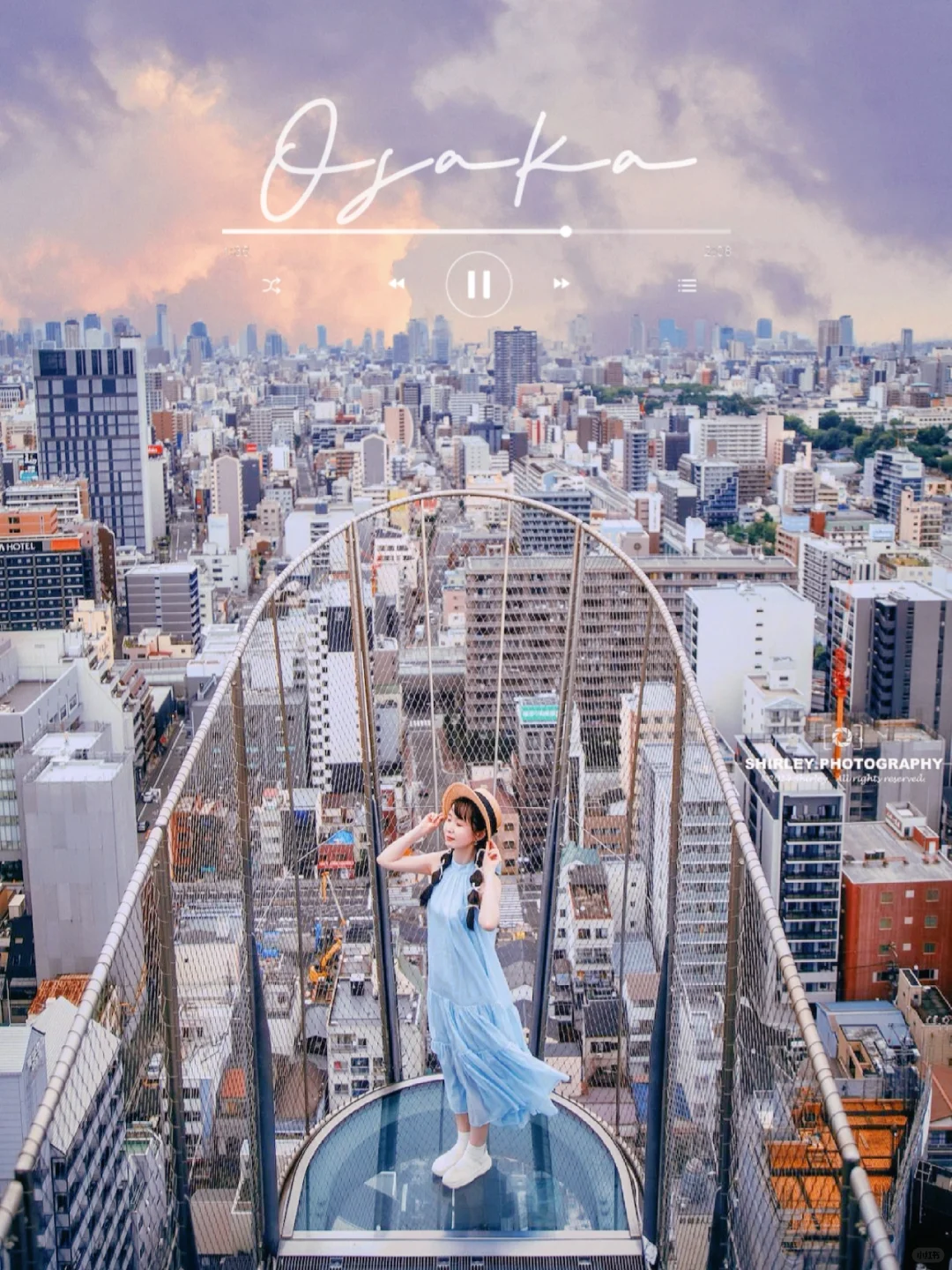 别错过大阪通天阁的隐藏机位📷这视野太绝了