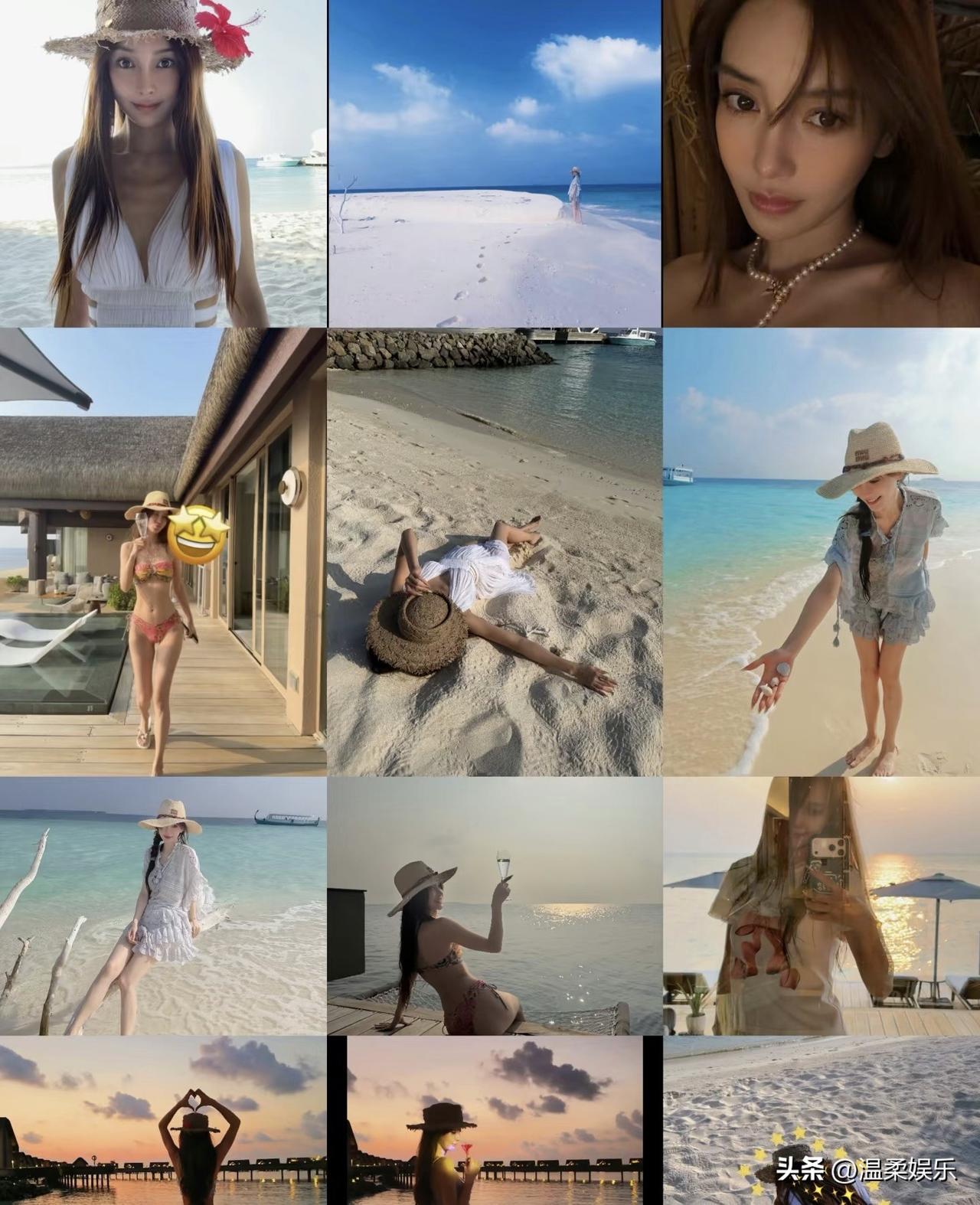 baby说这是她跟着小红书学的拍照📷姿势
姐姐可不可以把这12张图都分享出来！