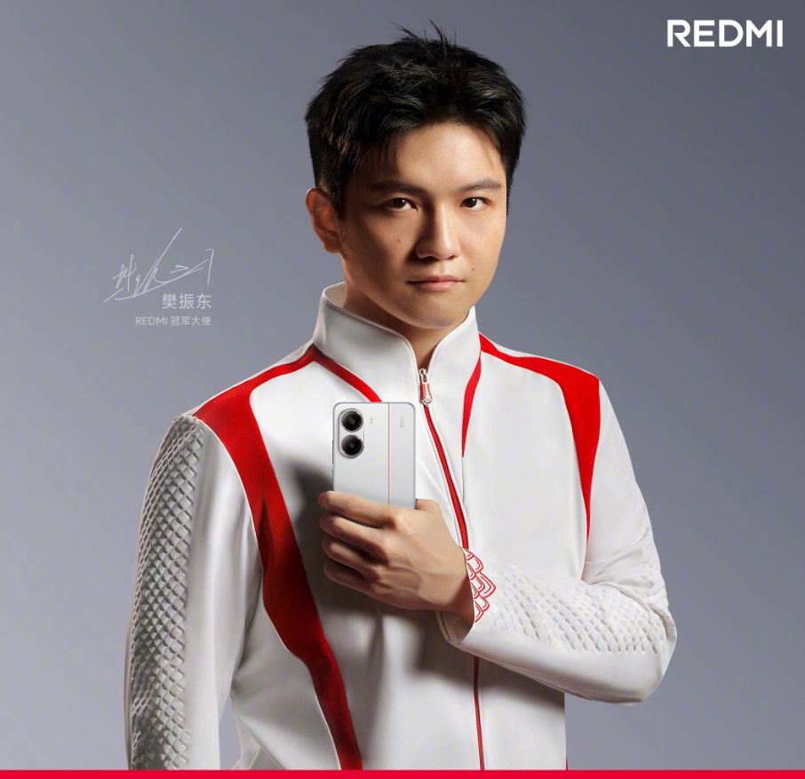 小胖这代言人选对了，历史时刻都带着REDMI手机的小尾巴...白色Turbo 4