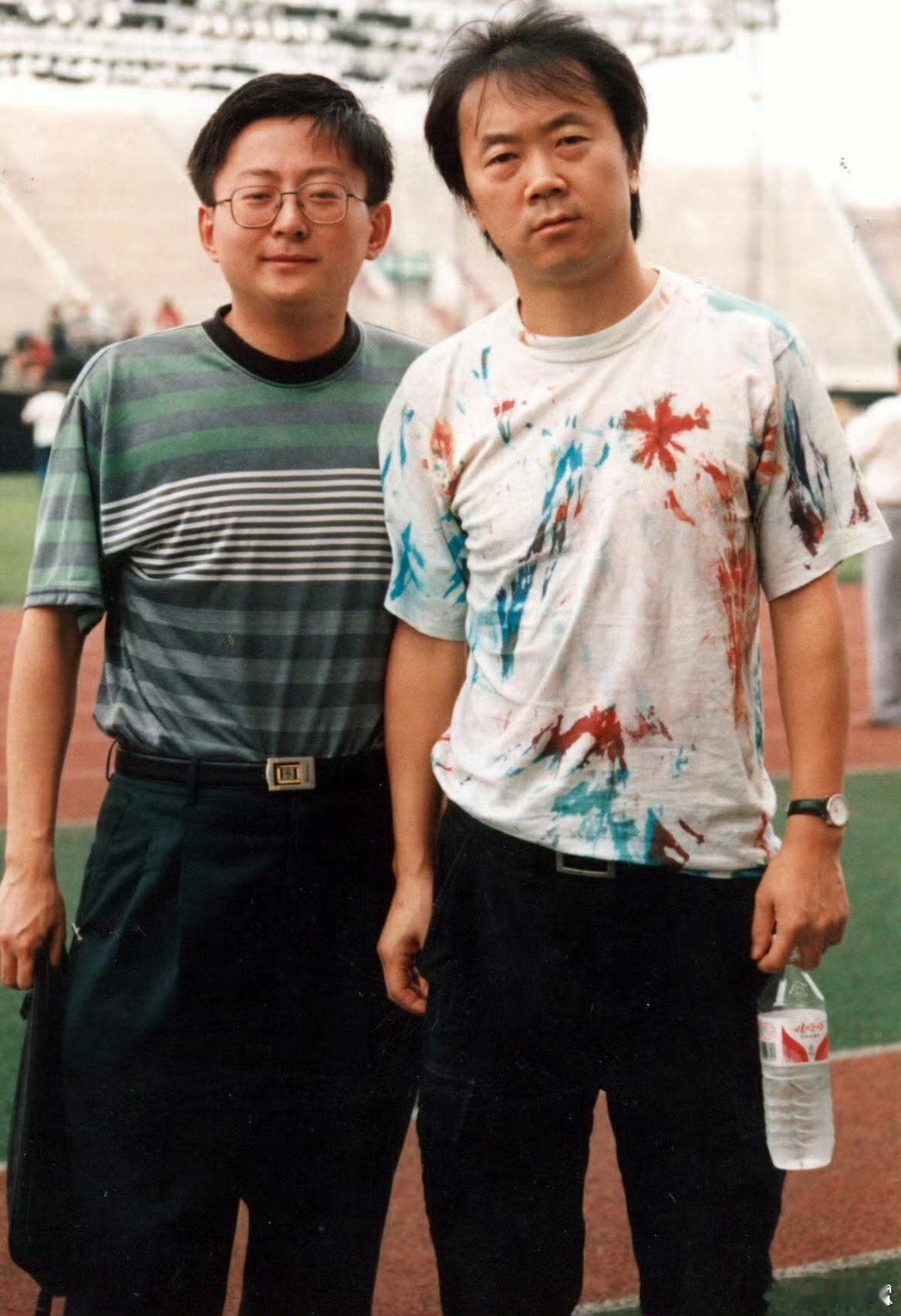 补一条，1996年访问崔健 by谢谢娃哈哈当年拍了一张娃哈哈主要是为了拍娃哈合 