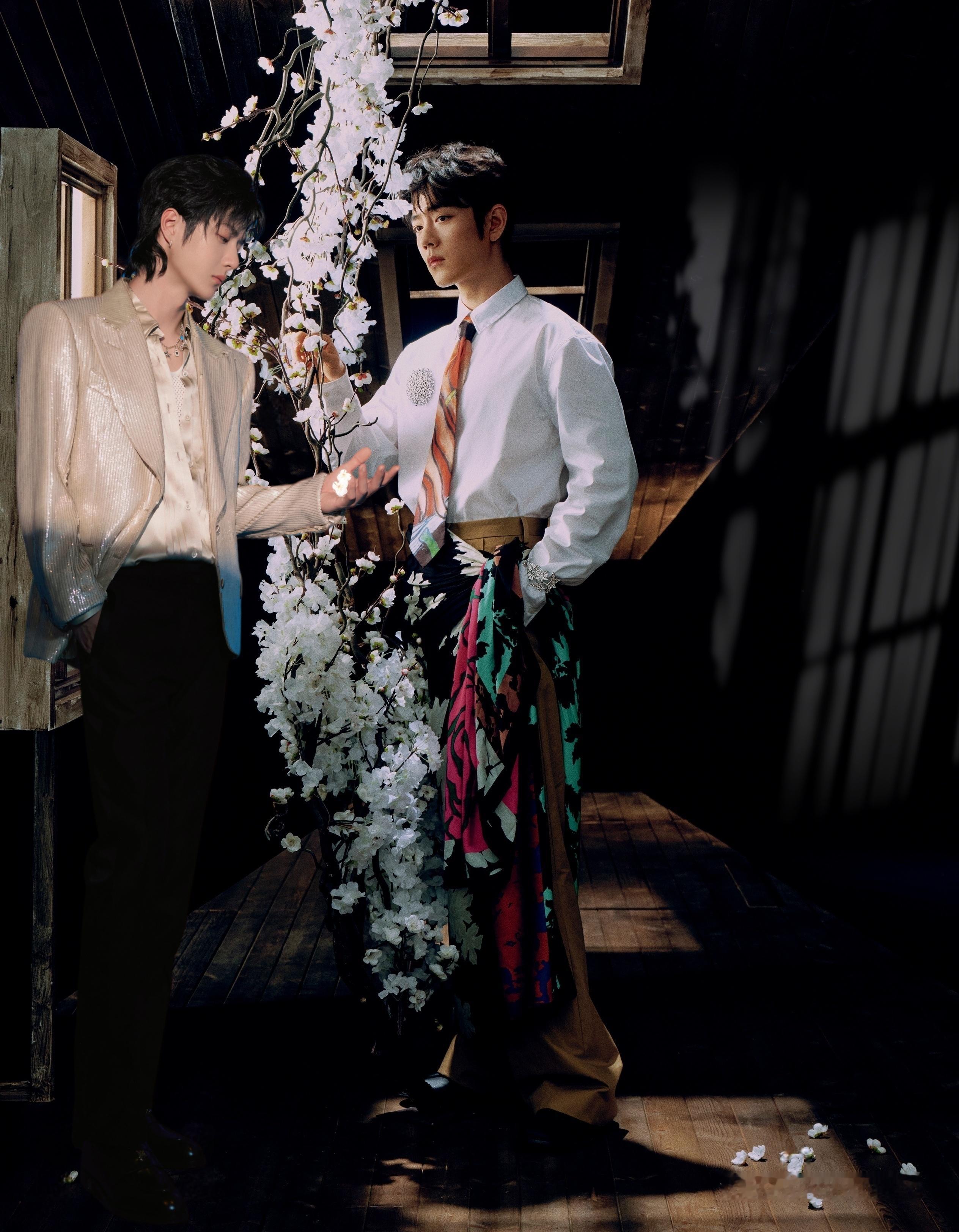 博君一肖 花卉凋零，但，爱不会！------------------------