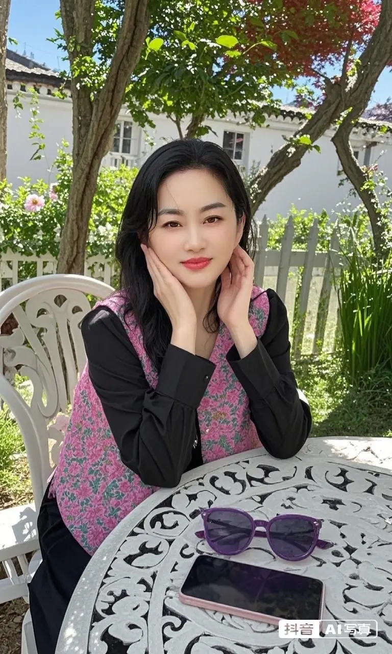 时尚穿搭分享  洋气减龄  庭院景观
