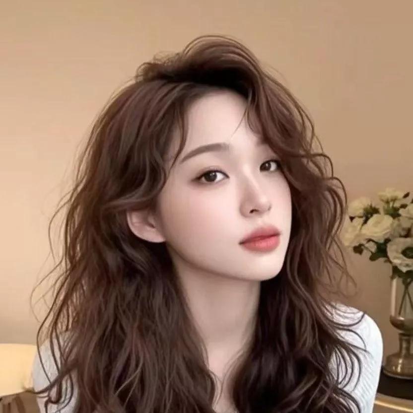 温柔波浪发，甜美少女心温柔甜美风卷发 温柔气质卷发 减龄甜美感卷发 复古波浪卷发