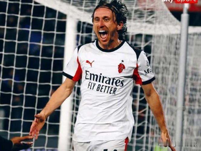 莫德里奇助米兰险胜升班马…意甲第25轮的一场较量中，米兰客场2-1惊险击败比萨。