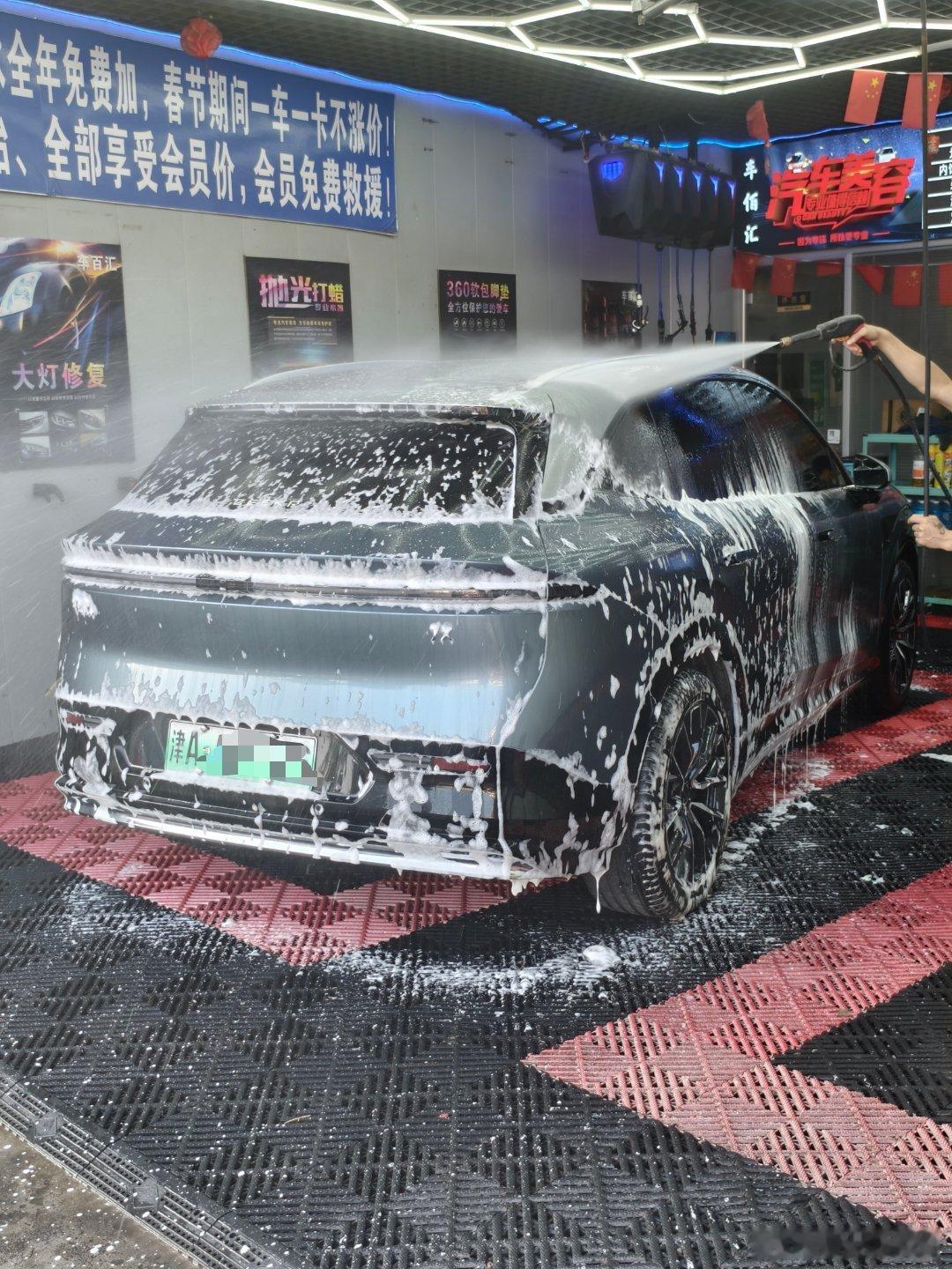 给小7洗个澡极氪7x ​​​