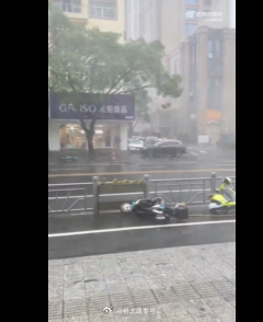 白海豚 上班 台风白海豚正式“上班”登陆，狂风暴雨席卷江浙沪。这个强台风，硬生生