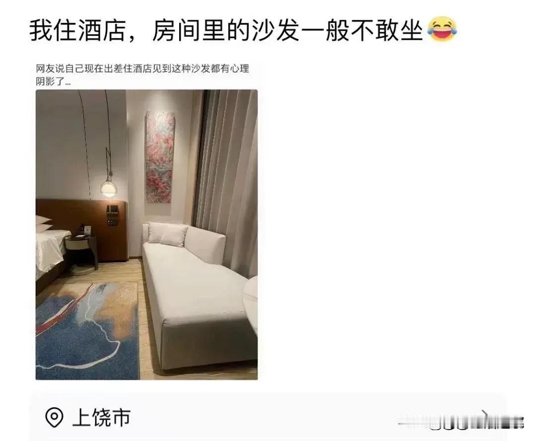 神回复……因为你不知道上一任房客在沙发上留下了什么。