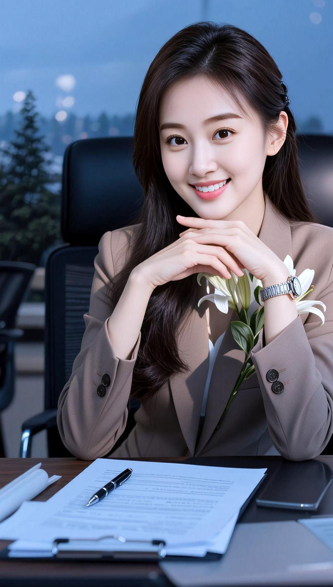 职场知性写真 抖音ai创作