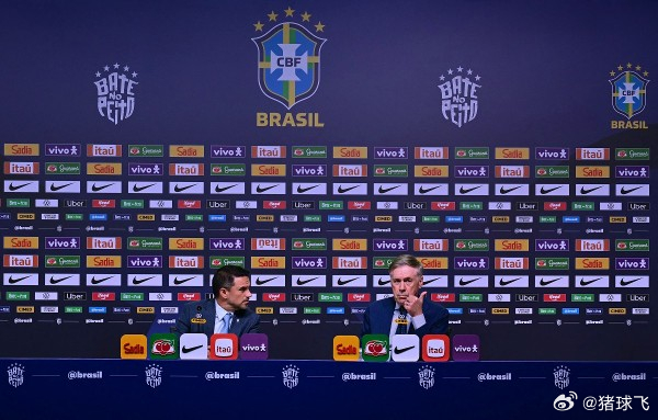 安切洛蒂首期巴西名单出炉：4人首次入选，内马尔因状态落选巴西国家队主教练卡洛·安