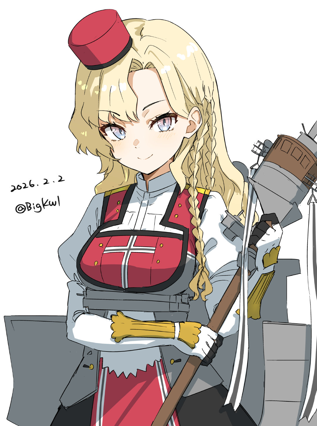 埃兹沃尔——舰队collection——画师: つけもの，网页链接