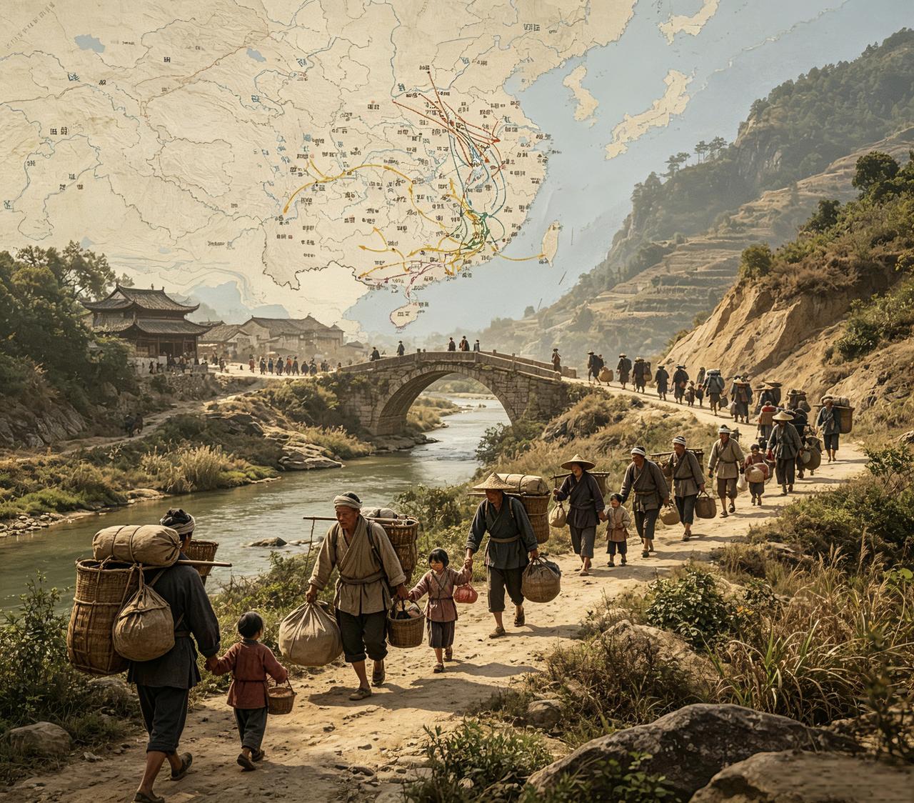 现在，包括一些权威学术观点，普遍都会有一种刻板印象，那就是“客家人，是最晚才进入