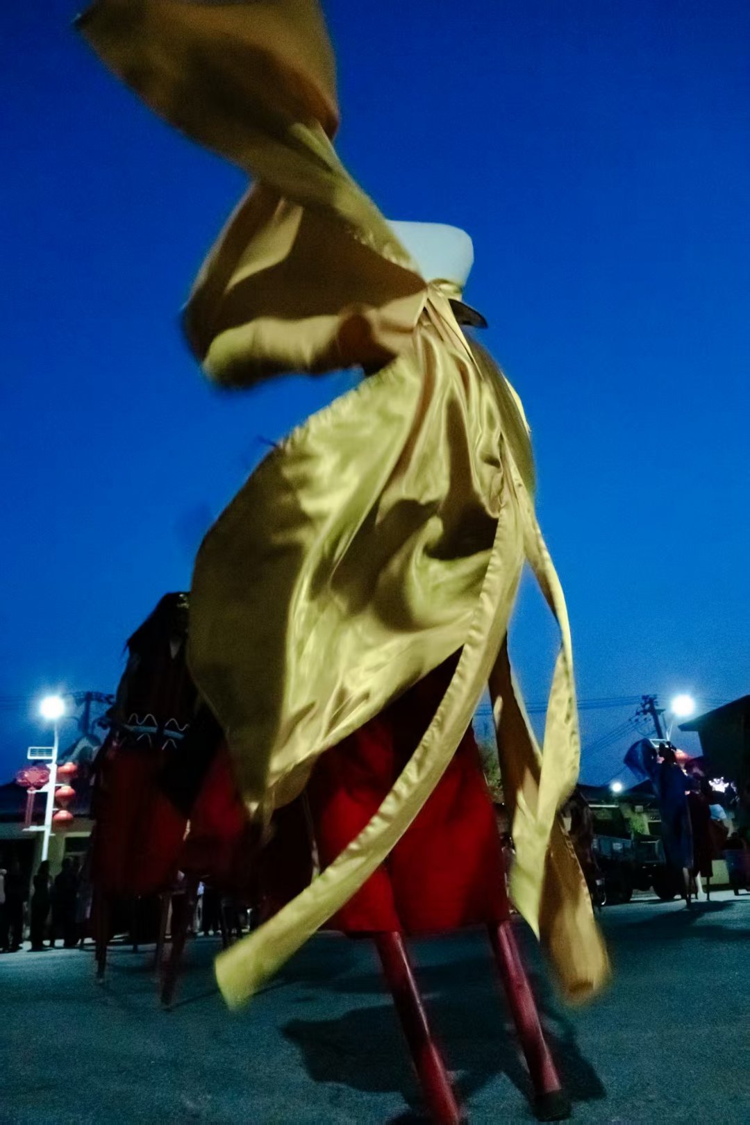 *在路上*村里的秧歌...延庆... 北京·刘斌堡村村委会
