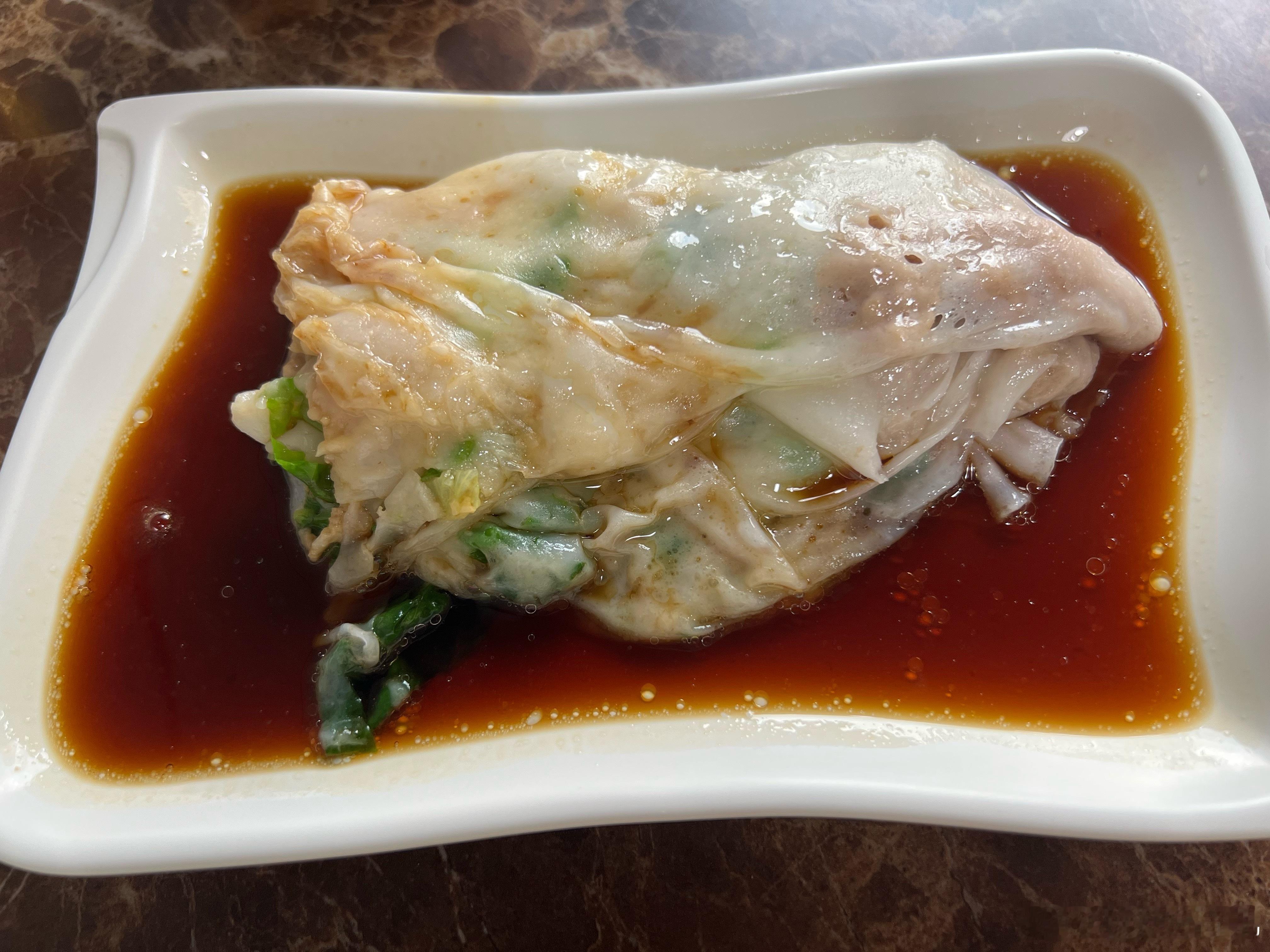 例牌早餐，瘦肉肠粉米妈日常分享