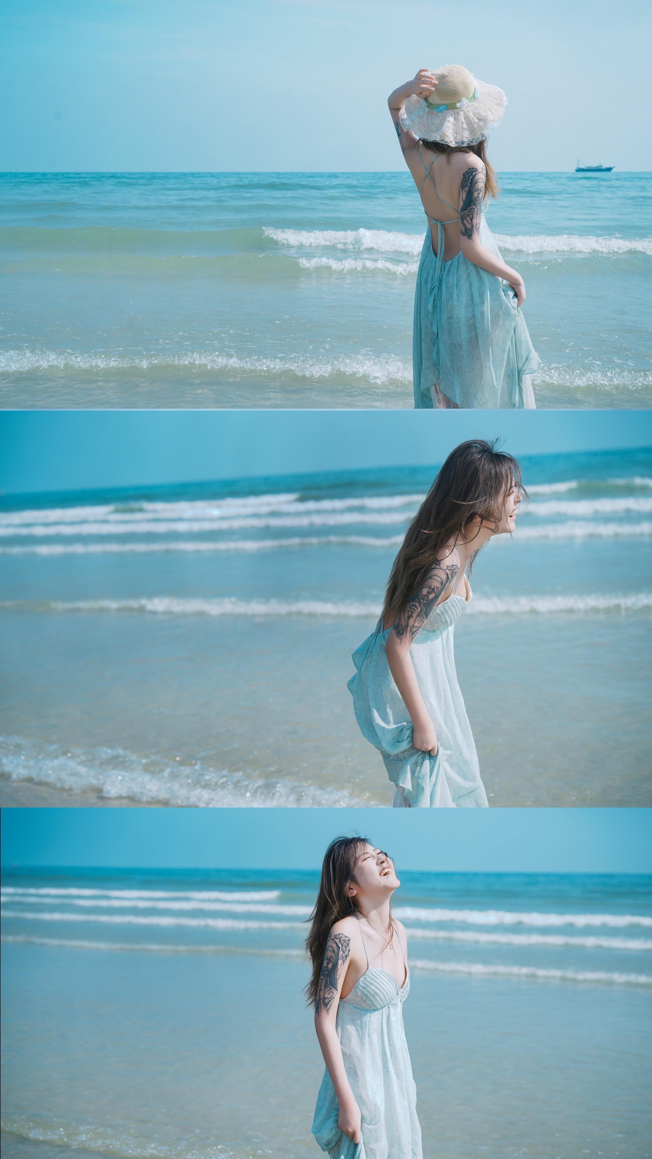 陪拍约拍 海边唯美写真 海边情绪大片 北海约拍 北海旅游攻略