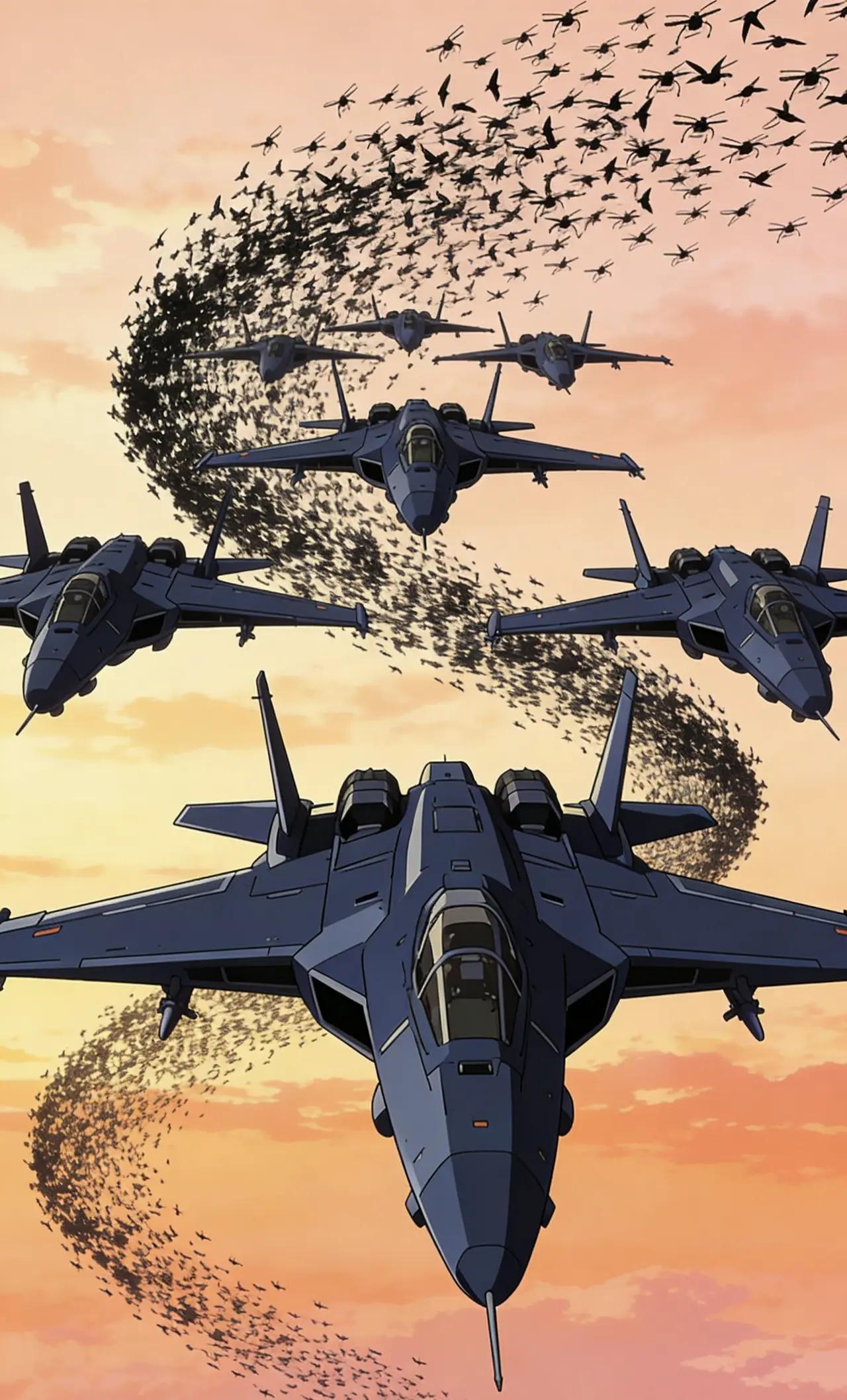 美:阿中 问你个事
中:啥事啊
美:你家是不是在你家合肥 举行了2万无人机集群的