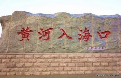 黄河入海，我们回家。
沿着黄河来看海。
好客山东，黄蓝河口。
湿地公园、鸟浪黄河