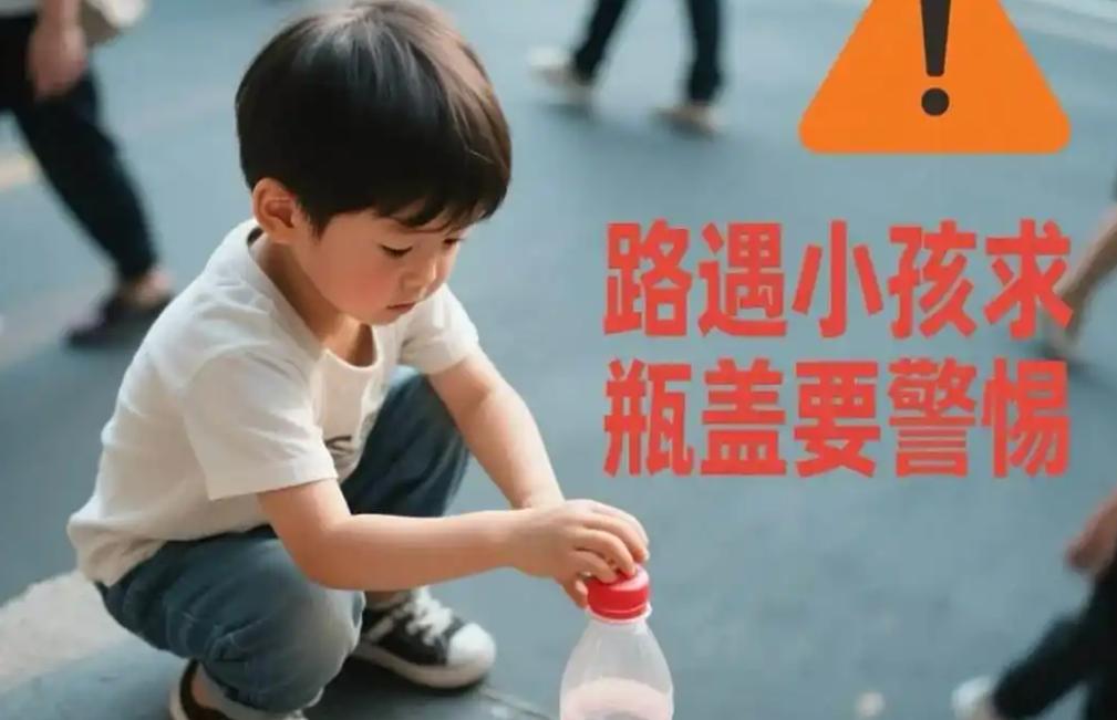 “长见识了，以后要多加小心了！”民警提醒：独自在路上遇小朋友求助拧瓶盖都不要轻易