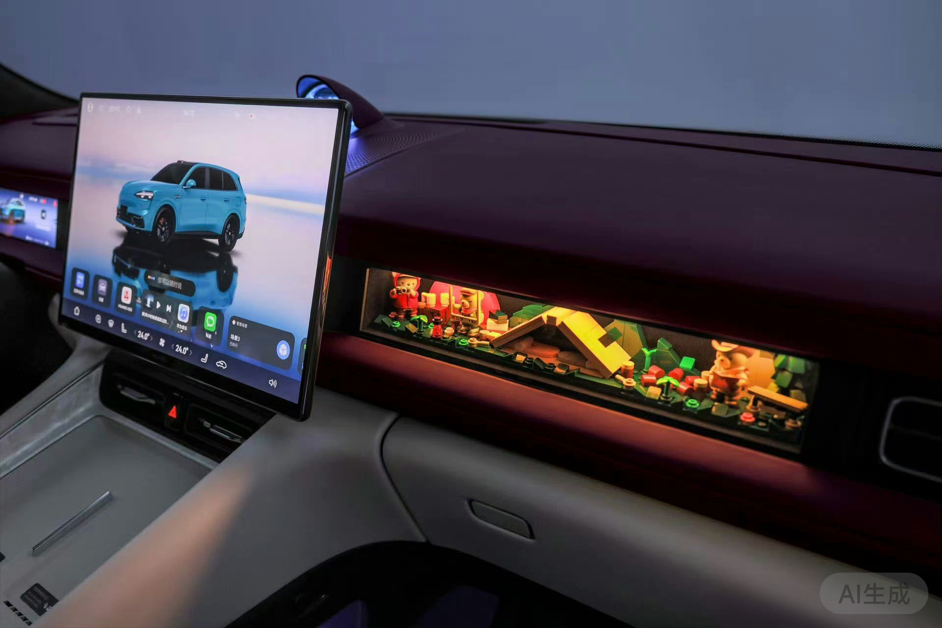 看了一下问界M6的灵感橱窗，的确非常有想法，从没见过这种设计，情绪价值也很高，感