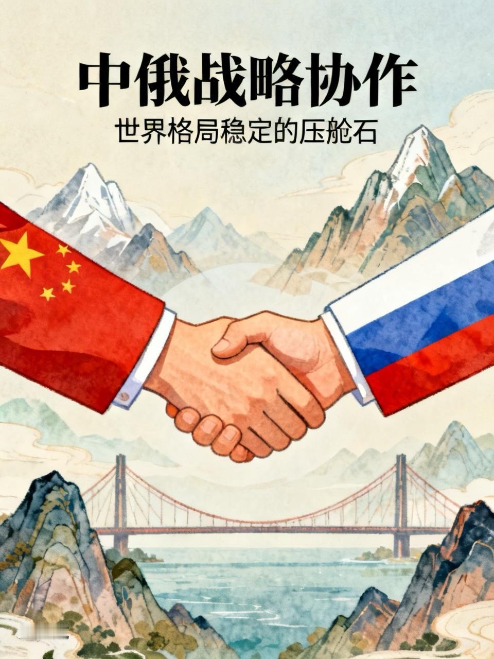 当下国际局势风云变幻，单边主义、地缘博弈加剧，中俄持续释放的战略默契与深度协作，