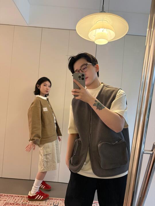 一个人是穿 两个人是搭