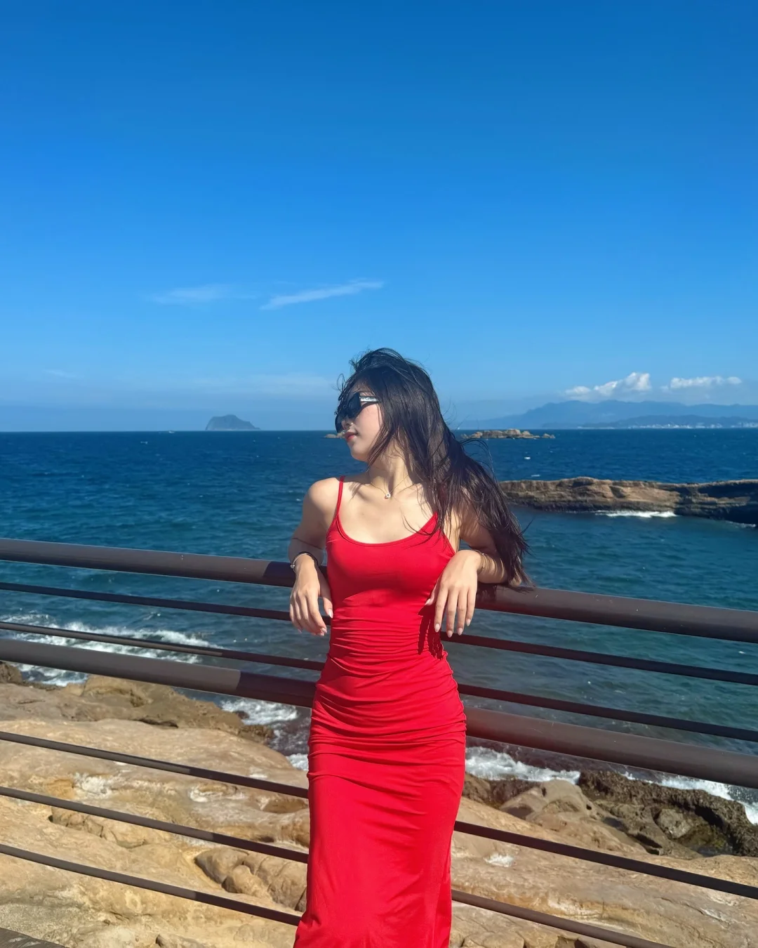 海边这样出太片啦～～！