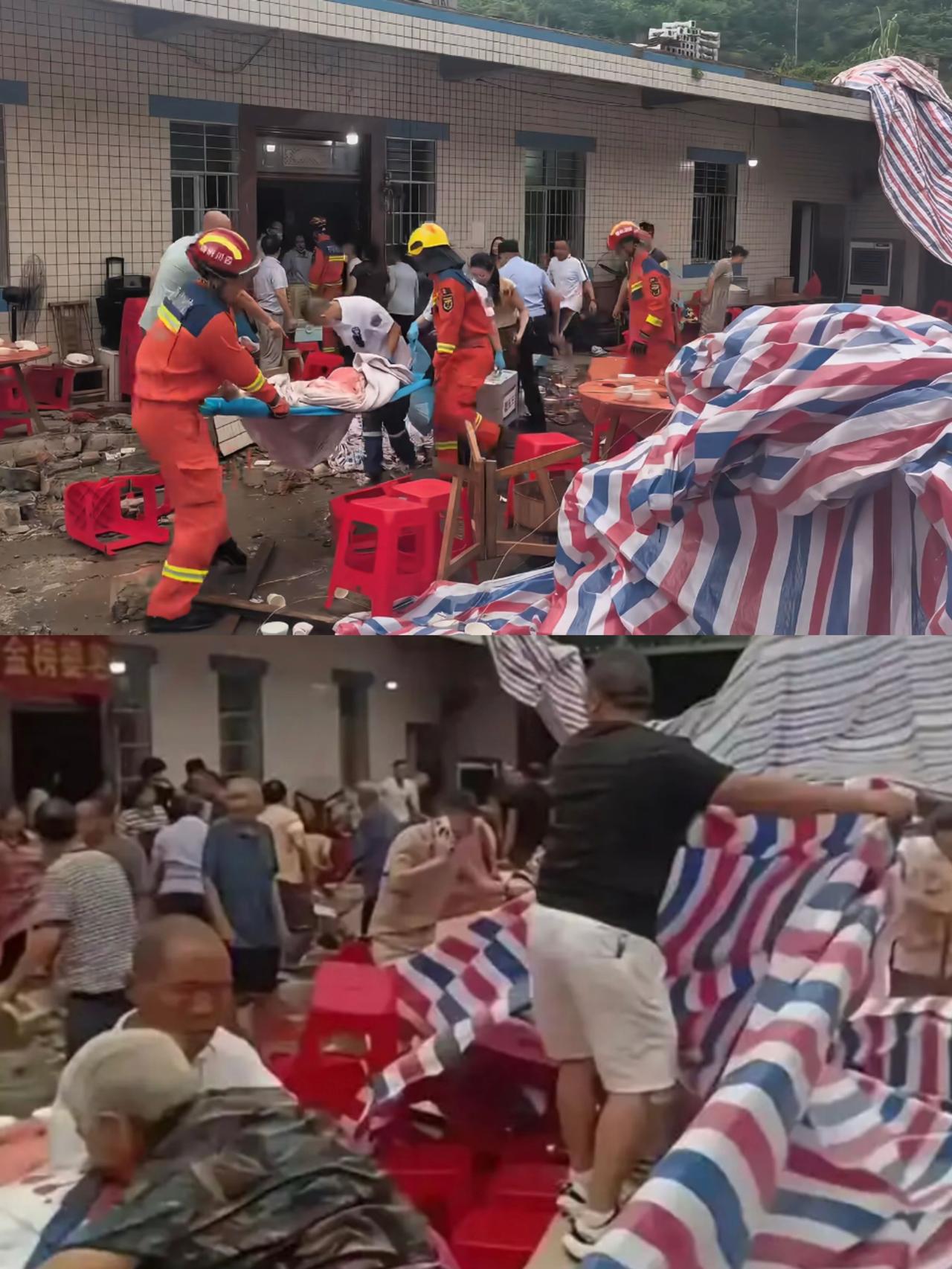 宜宾升学宴墙体倒塌这件事，
发现大家都搞错了一件事，
问题不是出在升学宴上，也不