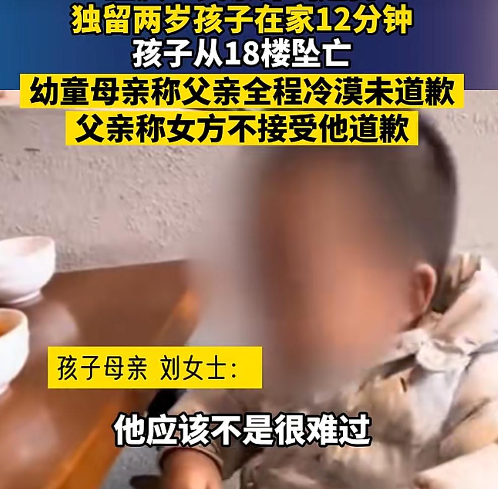 重庆父亲遛狗时2岁孩子从18楼坠亡，事发5天了，当地已认定为意外事件。

同时孩