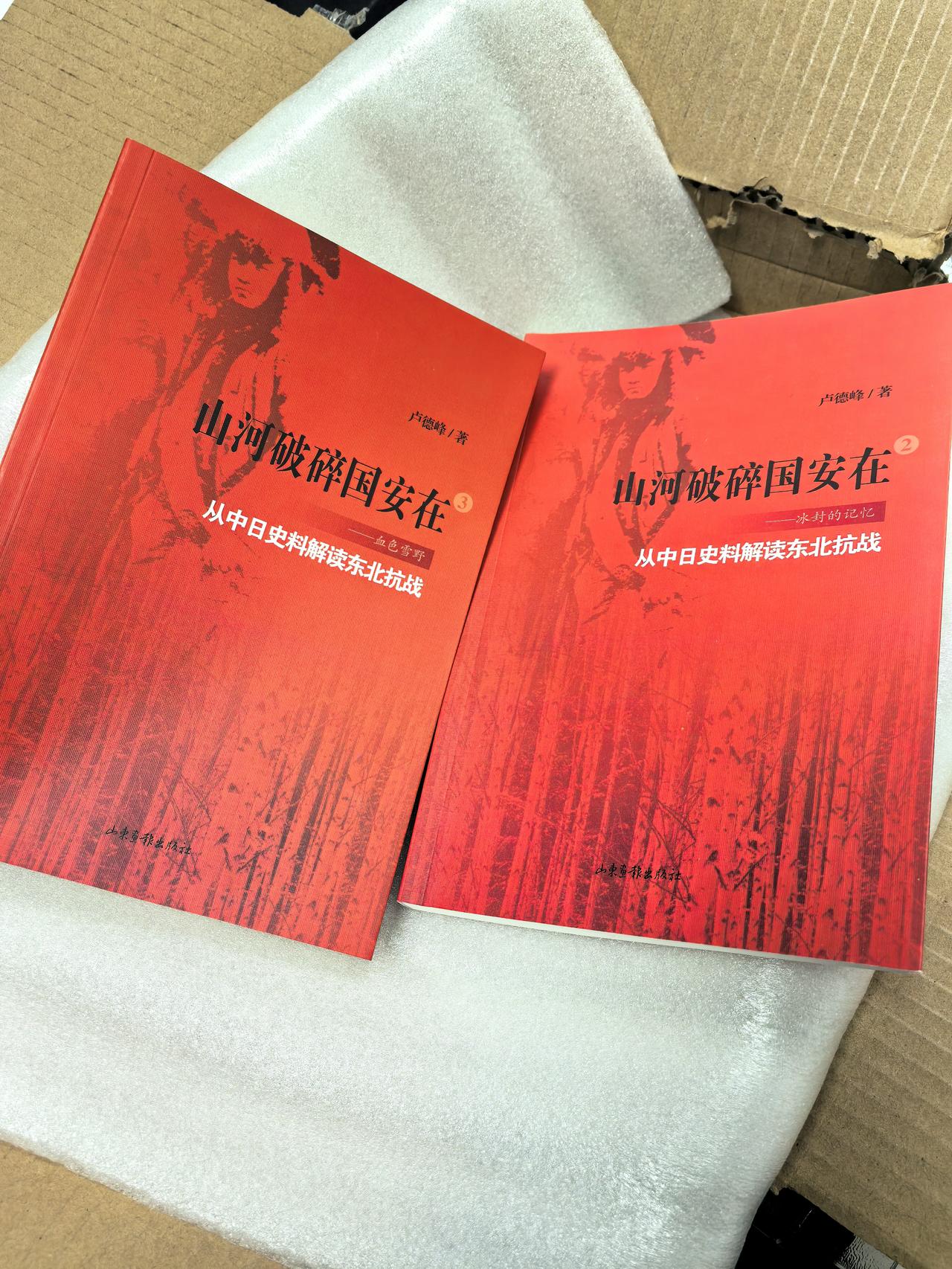 通过凤麟兄弟的帮忙，得到了两本卢德峰老师的书。之前通过网络已购得过《山海破碎国安