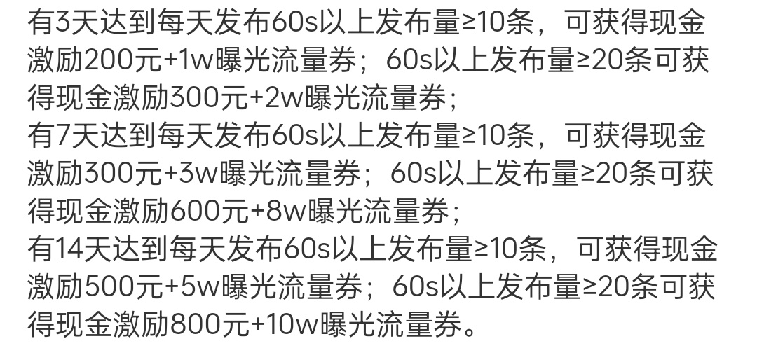 一天20条视频  我耗不得发烂啊，虽然已经很烂了… 