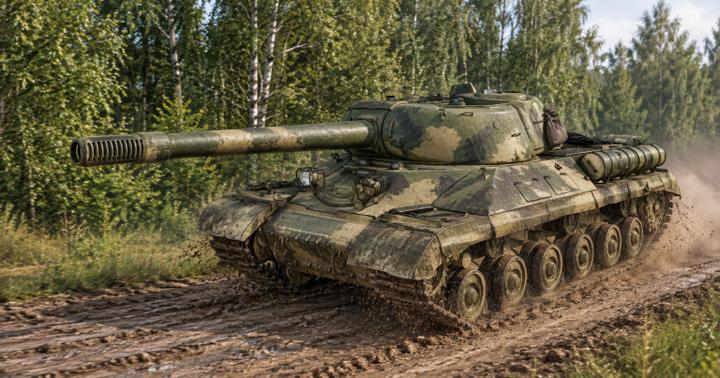 IS-152｜IS重坦的大口径脑洞方案
阿福宁少将设想把152mm ML-20炮