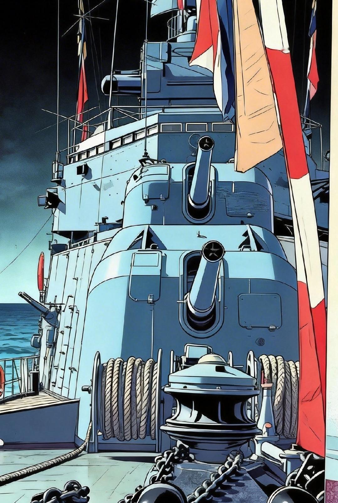 老鞍山舰可是咱海军的大功臣舰！
舷号101的鞍山舰，是人民海军第一艘驱逐舰。19